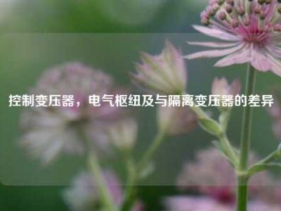 控制变压器，电气枢纽及与隔离变压器的差异
