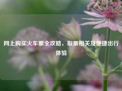 网上购买火车票全攻略，取票相关及便捷出行体验