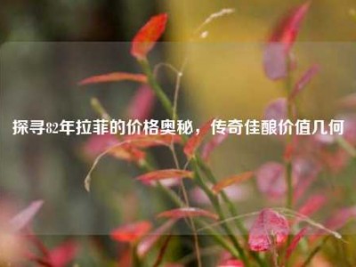 探寻82年拉菲的价格奥秘，传奇佳酿价值几何