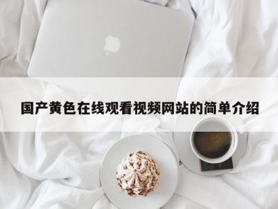 国产黄色在线观看视频网站的简单介绍