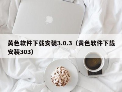 黄色软件下载安装3.0.3（黄色软件下载安装303）
