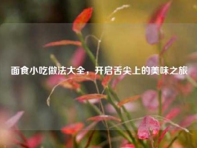 面食小吃做法大全，开启舌尖上的美味之旅