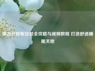 蒙古包蚊帐安装全攻略与视频教程 打造舒适睡眠天地