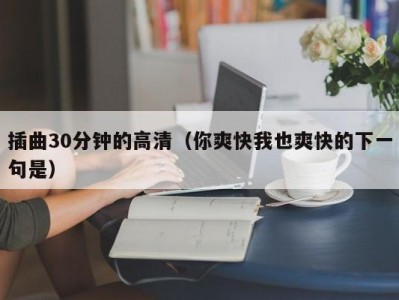 插曲30分钟的高清（你爽快我也爽快的下一句是）