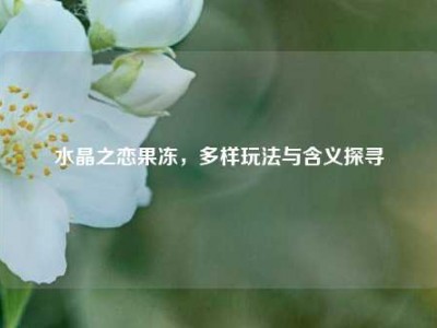 水晶之恋果冻，多样玩法与含义探寻