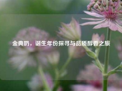金典奶，诞生年份探寻与品质醇香之旅
