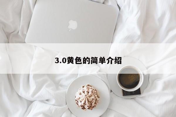 3.0黄色的简单介绍
