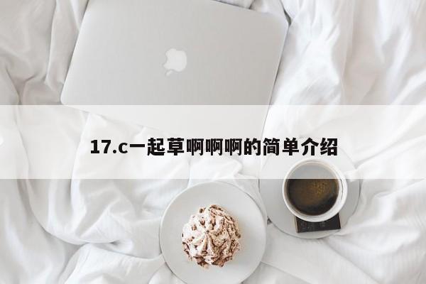 17.c一起草啊啊啊的简单介绍
