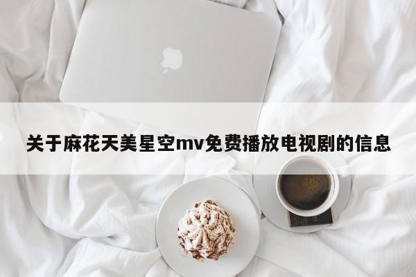 关于麻花天美星空mv免费播放电视剧的信息