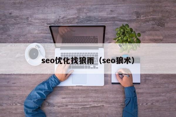 seo优化找狼雨（seo狼术）