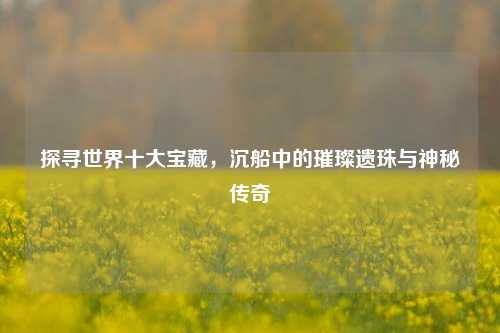 探寻世界十大宝藏，沉船中的璀璨遗珠与神秘传奇